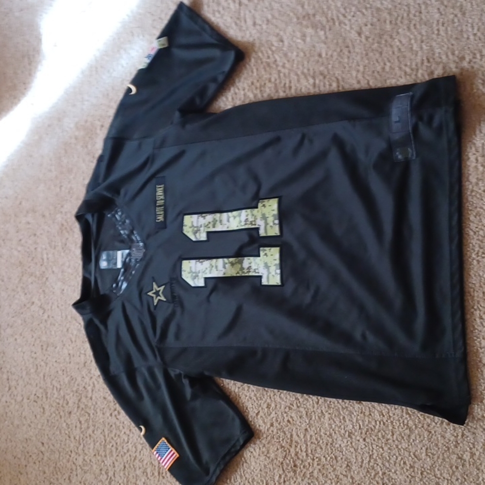Cole Beasley Dallas Cowboys NFL SALUTE TO SERVICE JERSEY COLE BEASELY 11